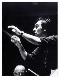 Selvklebende plakat Claudio Abbado