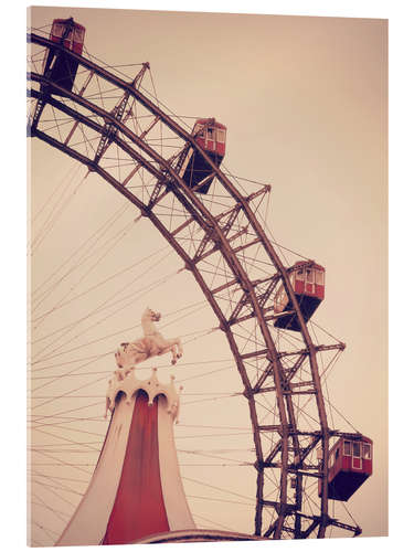 Acrylglasbild Riesenrad - Prater