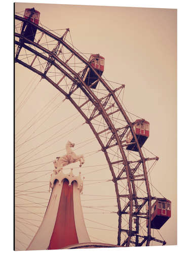 Aluminiumsbilde Ferris wheel