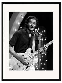 Gerahmter Kunstdruck Chuck Berry I