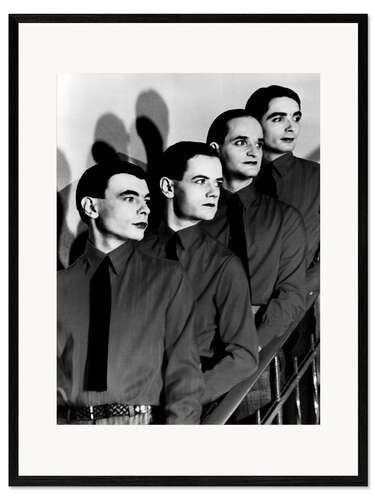 Ingelijste kunstdruk Kraftwerk