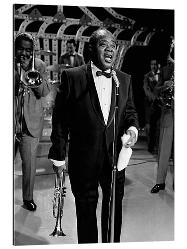 Galleritryck Louis Armstrong Sings