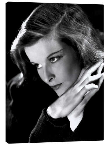 Canvas print Katharine Hepburn