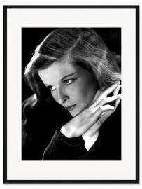 Gerahmter Kunstdruck Katharine Hepburn