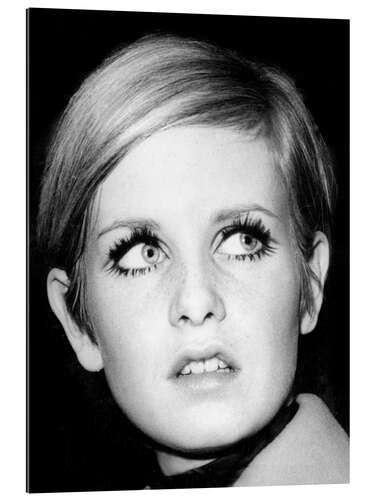 Quadro em plexi-alumínio Twiggy (Leslie Hornby)