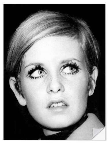 Wall sticker Twiggy (Leslie Hornby)