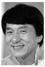 Selvklebende plakat Jackie Chan på pressekonferansen