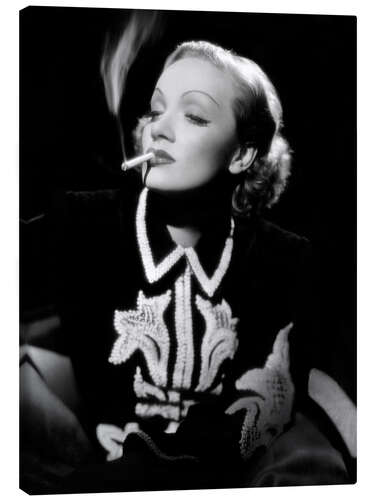 Leinwandbild Marlene Dietrich