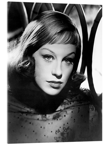 Akrylbilde Hildegard Knef II