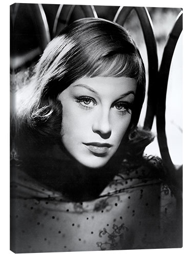 Canvas print Hildegard Knef II