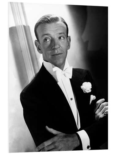 Foam board print Fred Astaire Portrait