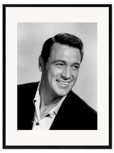 Framed art print Rock Hudson I