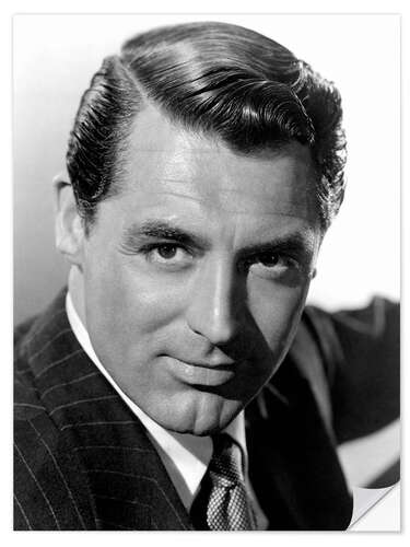 Självhäftande poster Young Cary Grant