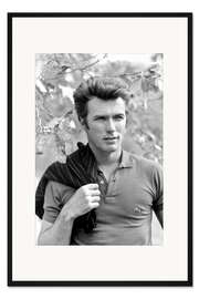 Gerahmter Kunstdruck CLINT EASTWOOD