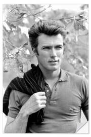 Selvklebende plakat CLINT EASTWOOD