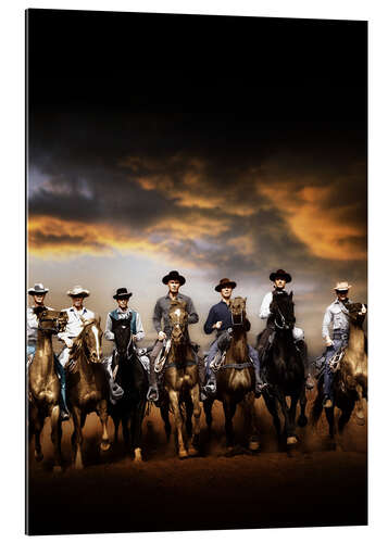 Quadro em plexi-alumínio THE MAGNIFICENT SEVEN