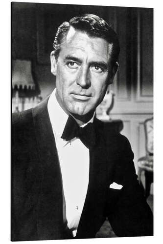 Cuadro de aluminio Cary Grant with Bow Tie