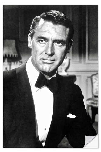 Sisustustarra Cary Grant with Bow Tie