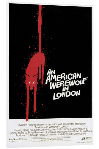 Foam board print An American Werewolf in London I