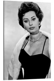 Magnettafel Sophia Loren Portrait