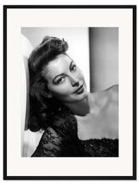 Gerahmter Kunstdruck Ava Gardner I