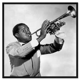 Gerahmter Kunstdruck Louis Armstrong II