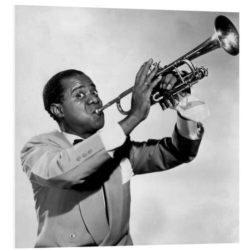 Foam board print Louis Armstrong II