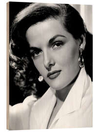 Holzbild Jane Russell