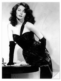 Naklejka na ścianę Ava Gardner II