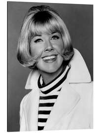 Aluminiumsbilde Doris Day Smiling