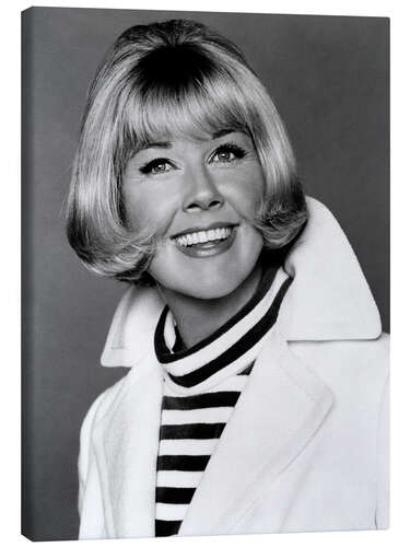 Leinwandbild Doris Day Lächelnd