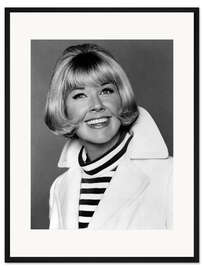 Gerahmter Kunstdruck Doris Day Lächelnd