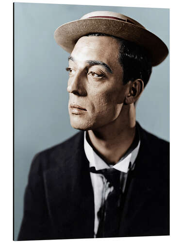 Aluminium print Buster Keaton III