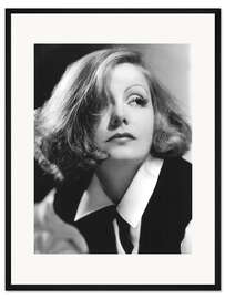 Gerahmter Kunstdruck Greta Garbo Pose