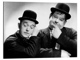 Aluminiumtavla Stan Laurel and Oliver Hardy IV