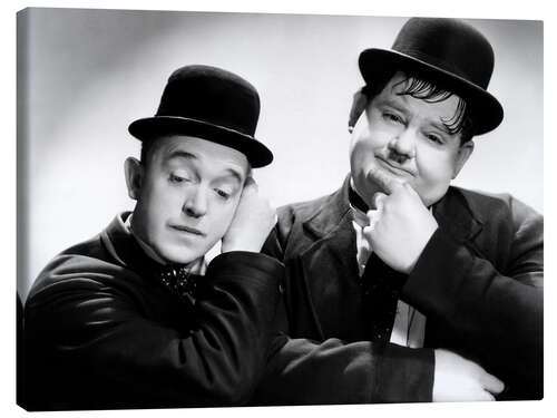 Quadro em tela Stan Laurel e Oliver Hardy IV