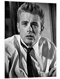 Foam board print James Dean Portrait