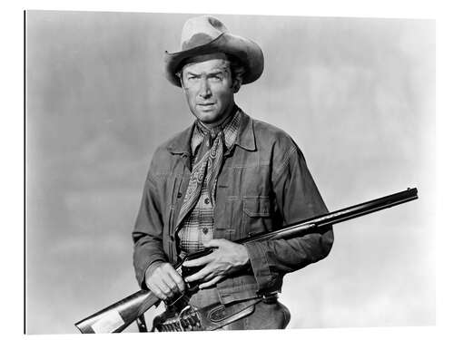 Galleritryck James Stewart as a cowboy