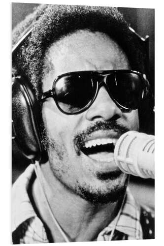 PVC print Stevie Wonder, 1974