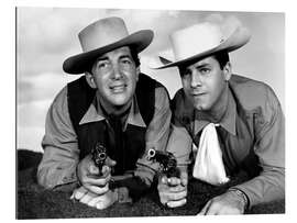 Gallery print Dean Martin and Jerry Lewis as cowboys