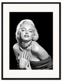 Gerahmter Kunstdruck Marilyn Monroe Portrait