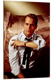 Aluminium print Paul Newman II