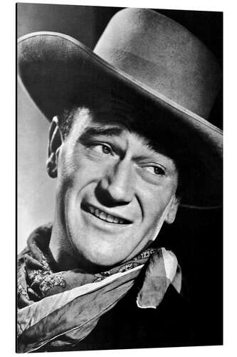 Tableau en aluminium John Wayne