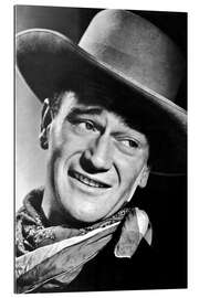 Quadro em plexi-alumínio John Wayne