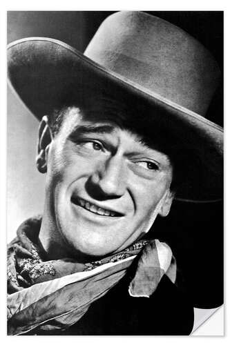 Sticker mural John Wayne