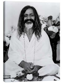 Lærredsbillede  Maharishi Mahesh Yogi