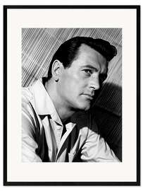 Plakat artystyczny premium w ramie Rock Hudson III