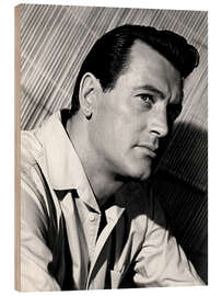 Holzbild Rock Hudson III