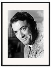 Gerahmter Kunstdruck Gregory Peck