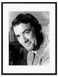 Ingelijste kunstdruk Gregory Peck